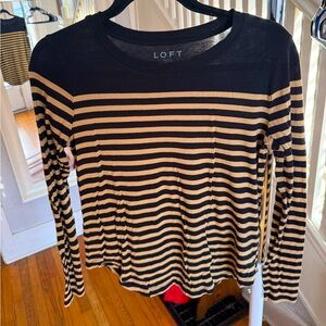 Loft knit tee | med